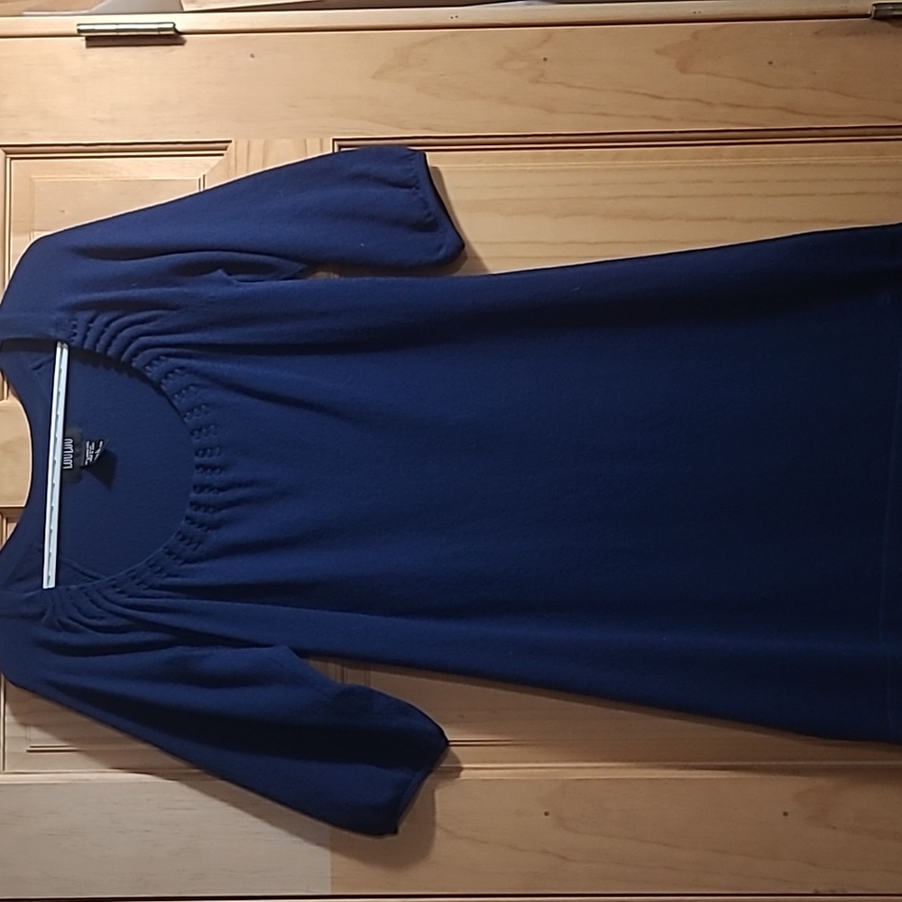 Navy Blue LouLou Sweater Dress L